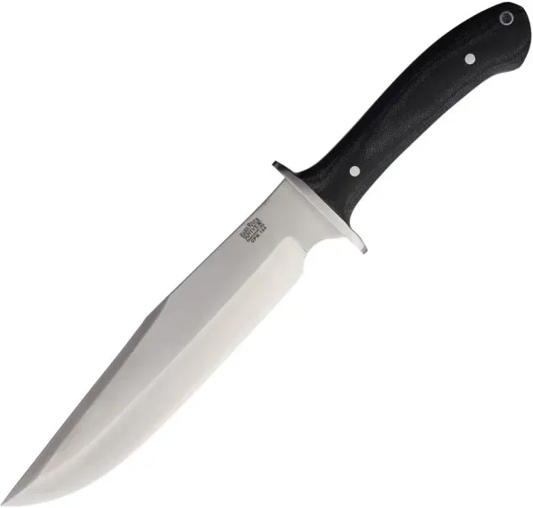 Bark River Highwayman IV Fixed Blade Black micarta