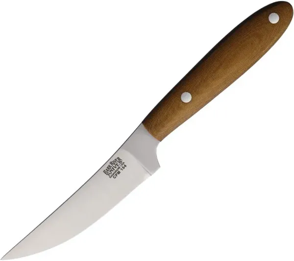 Bark River Bitter Root Caper Natural Micarta 154CM