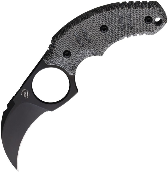 Bastinelli Knives Ligament Fixed Blade OD black
