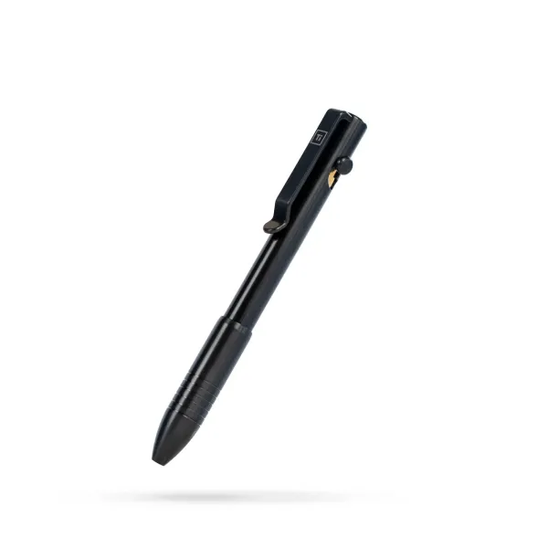 Big Idea Design Bolt Action Pen Titan DLC Schwarz