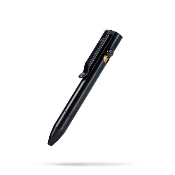 Big Idea Design Mini Bolt Action Pen Titan DLC Schwarz