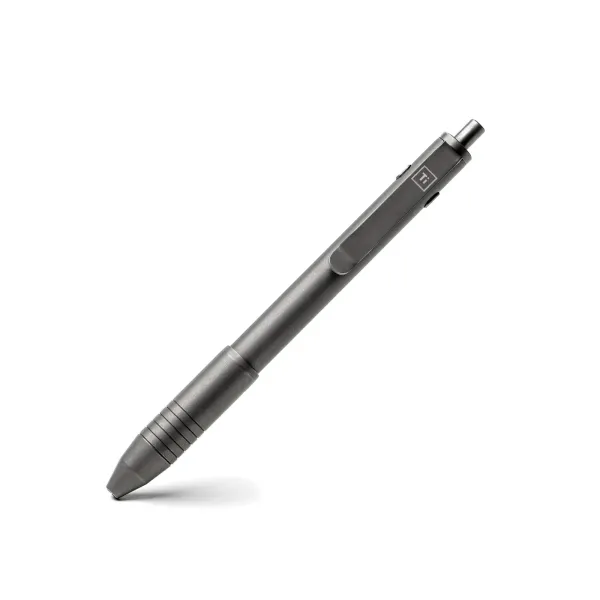 Big Idea Design Dual Side Click Pen Titan Stonewash