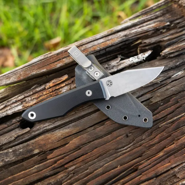 Big Idea Design USA Lookout Nitro-V Clip Point G10 Schwarz