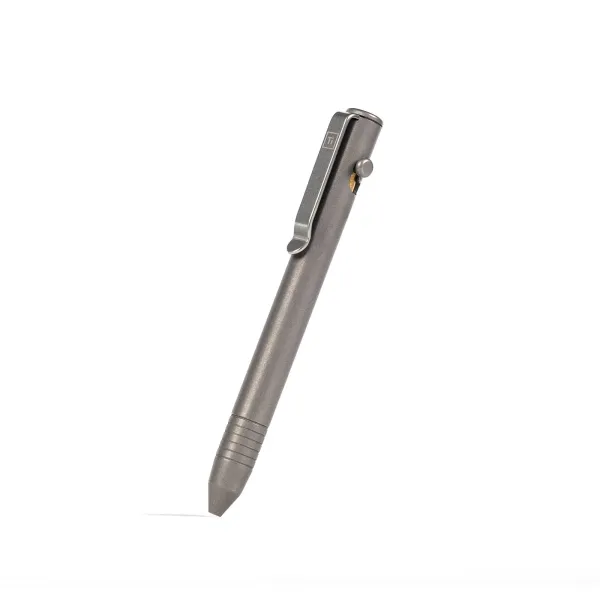 Big Idea Design Base Line Bolt Action Pen Titan Stonewash