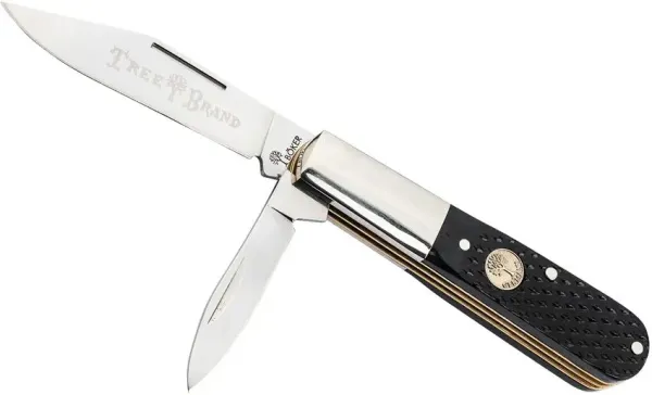 Exklusives Böker Tree Brand Barlow Blk Checkered Bone Taschenmesser
