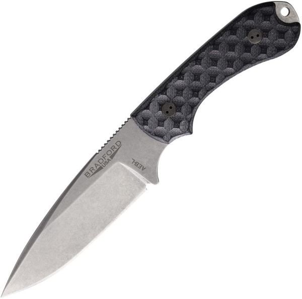 Bradford Knives Guardian 3.2 Textured Black G10
