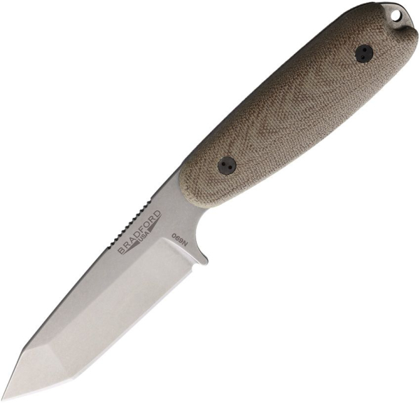 Bradford Knives Guardian 3.5 Tanto Natural Micarta