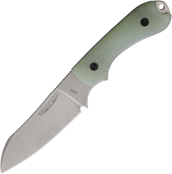 Bradford Knives Guardian 3 3D Sheepfoot Ghost G10