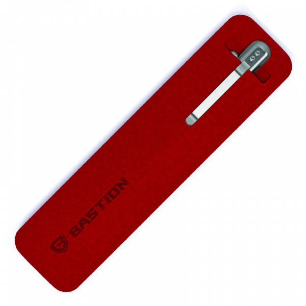 Bastion Gear Filz Federmäppchen Etui Rot