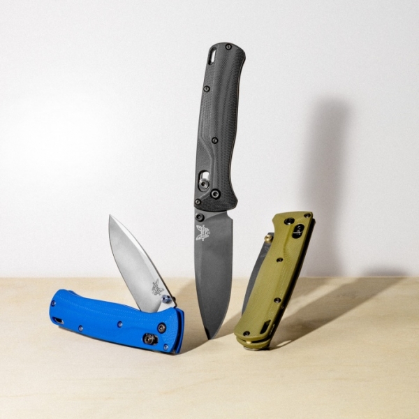 Flytanium Benchmade Bugout Crossfade G-10 OD Green Scales