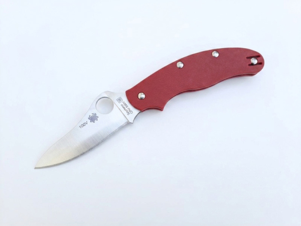 Spyderco UKPK Heinnie Haynes, C94GPRD3, Spyderco UK Penknife rot, CPM S30V, §42a konforme Messer, Spyderco Collector's Edition, Slipjoint Messer Deutschland.