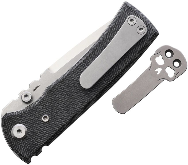 Chaves Knives Redencion Street Linerlock Micarta Blk Tanto
