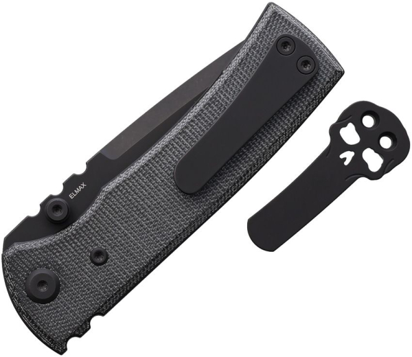 Chaves Knives Redencion Street Linerlock Micarta PVD Blk