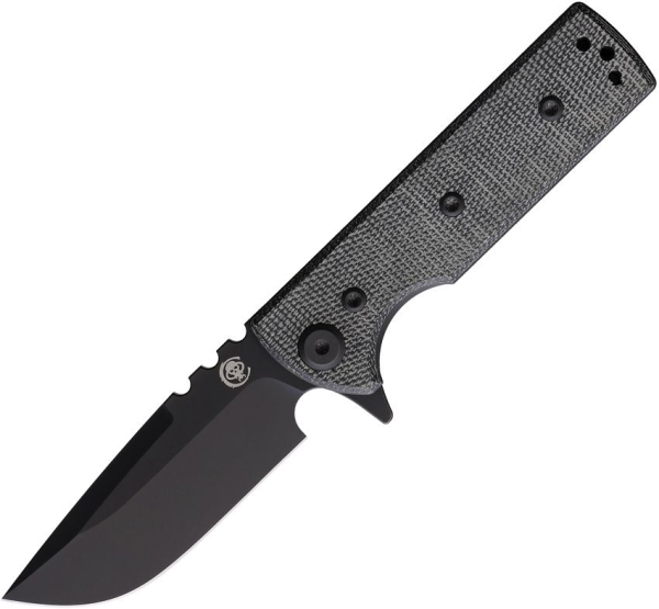 haves Knives T.A.K. Linerlock PVD Micarta Blk
