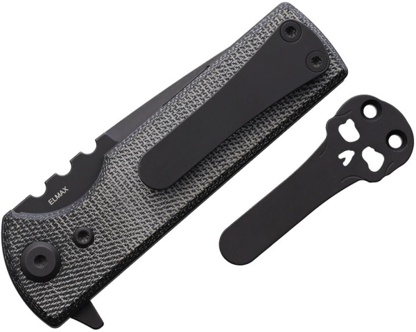 haves Knives T.A.K. Linerlock PVD Micarta Blk