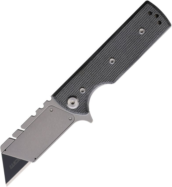 Chaves Knives C.H.U.B. Flipper Linerlock SW Micarta Blk