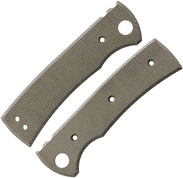 Chaves Knives Griffschalen Redencion Street Scales Green Micarta