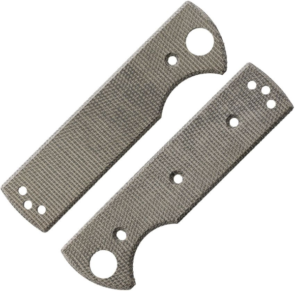 Chaves Knives Griffschalen Blue Label T.A.K. Scales Green Micarta