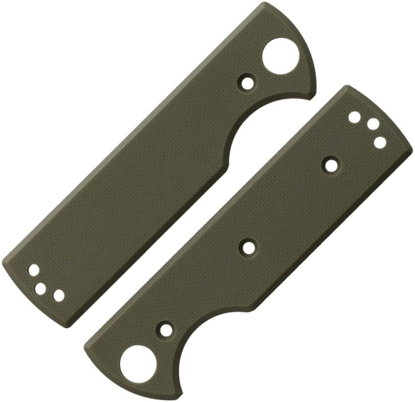 Chaves Knives Griffschalen Blue Label CHUB. Scales Green G10