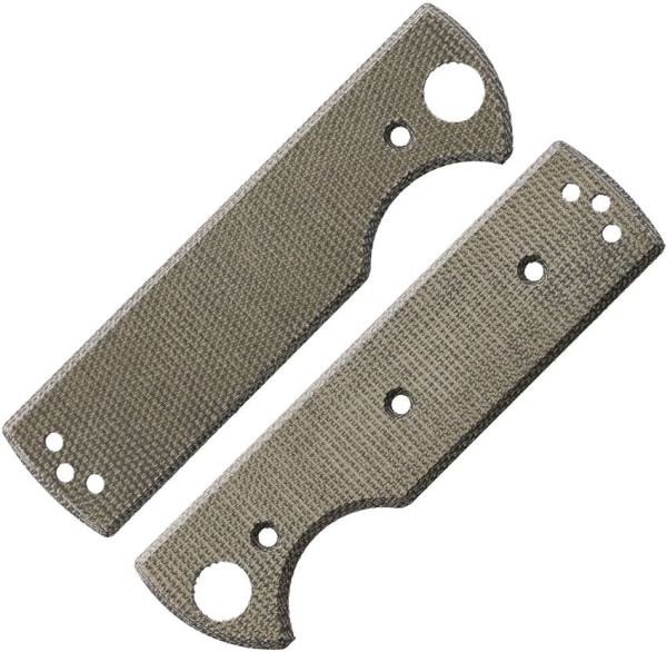 Chaves Knives Griffschalen Blue Label C.H.U.B. Scales Green Micarta