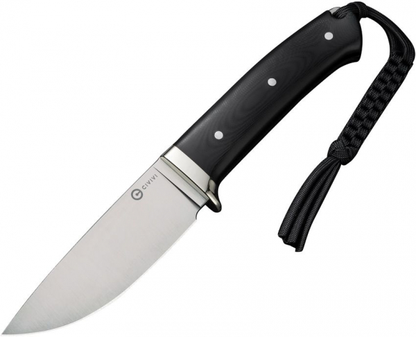 CIVIVI Knives Cloud Peak Fixed Blade Black outdoormesser