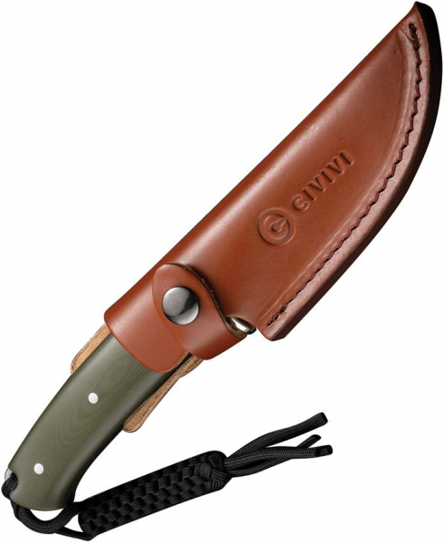CIVIVI Knives Cloud Peak Fixed Blade OD Green