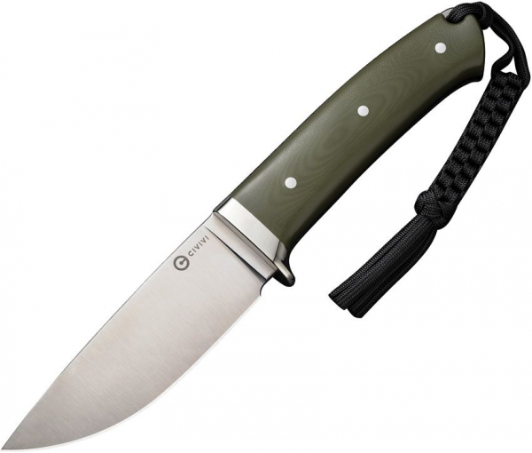 CIVIVI Knives Cloud Peak Fixed Blade OD Green