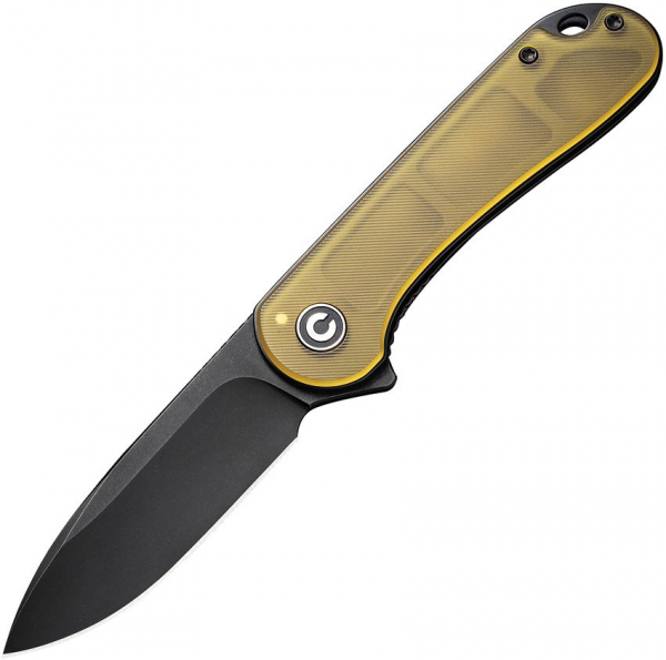CIVIVI Knives Elementum Ultem Amber Black