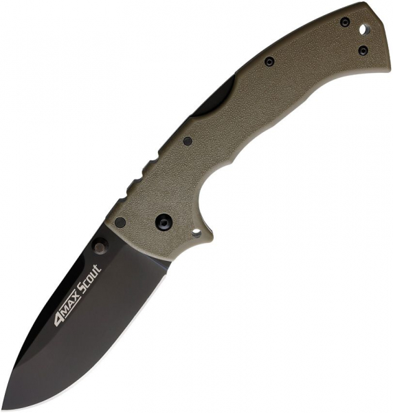 Cold-Steel-Taschenmesser-4-Max-Scout-Dark-Earth-Black