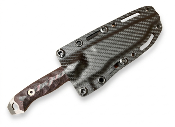 Dawson Knives Outcast, Covenant Red Messer, G10 Rainstorm, 80CrV2 Stahl, Kydex Messer, Taktisches Messer, Com2you-biwak, Dawson Knives Shop Deutschland