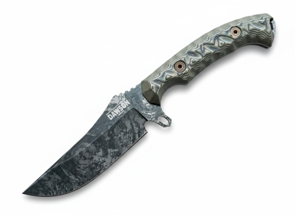 Dawson Knives Woodsman G2 Rainstorm Ultrex ProCut