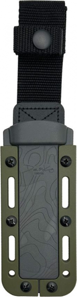 Demko Knives Armiger 4 Fixed Blade Clip Oliv