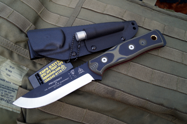 Tops Knives BOB Hunter Black Green 4.5