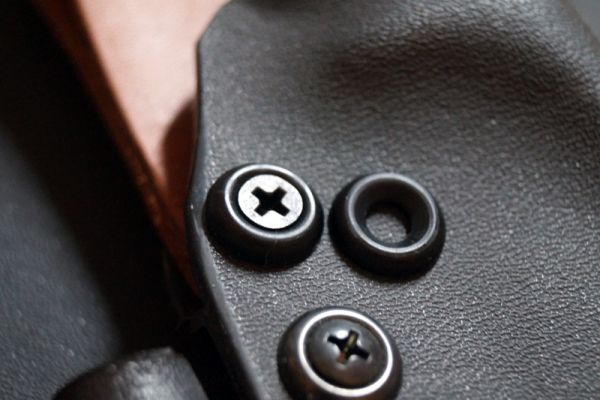 Ösen Blende für Kydexscheiden Black Nylon