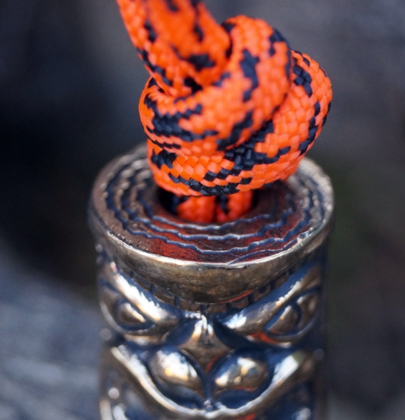 Lion ARMory Maori Tiki Bead aus Messing