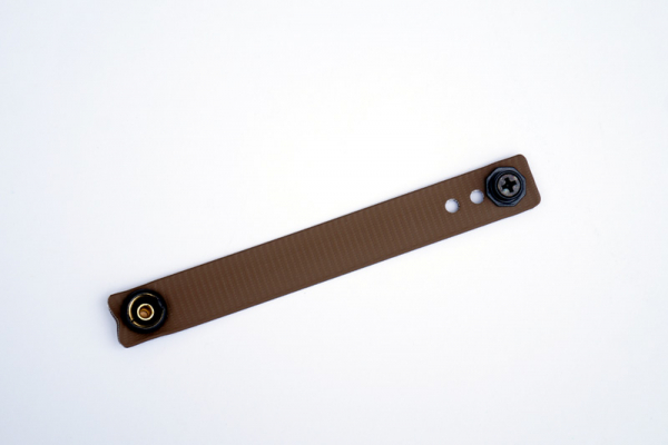 IWB Soft Loop Flate Dark Earth Nylon gummiert für Holster und scheiden aus Kydex