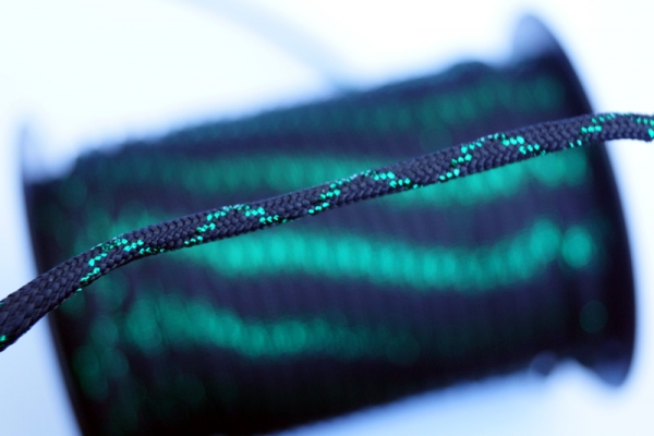 Paracord 550 Metallic Glitter Green Knight X Type III