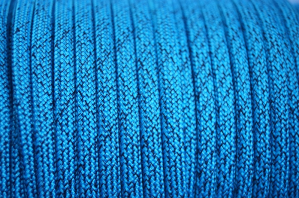 Paracord 550 Pastel Turquoise & Schwarz - Fusion Typ lll