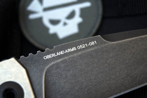 Oberland Arms EDC Titan Sepp Marble Carbon Black taschenmesser