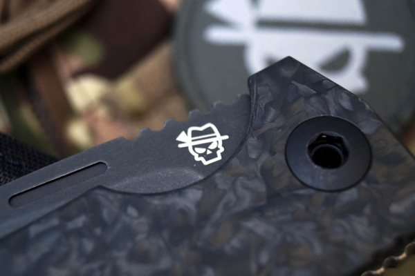 Oberland Arms EDC Titan Sepp Marble Carbon Black taschenmesser