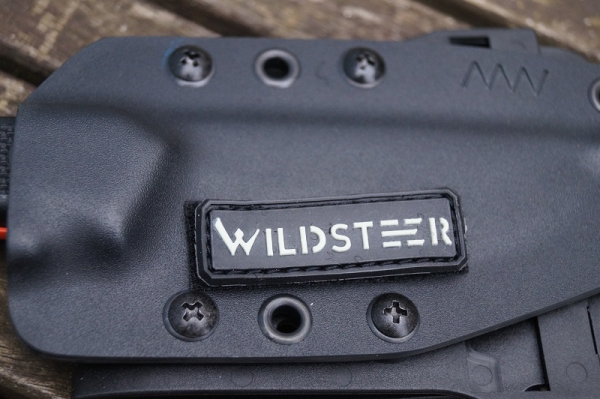 Wildsteer Rubber Patch Schriftzug