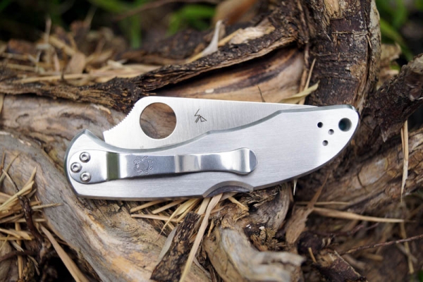 Yellowhorse Spyderco Delica Eagle Head