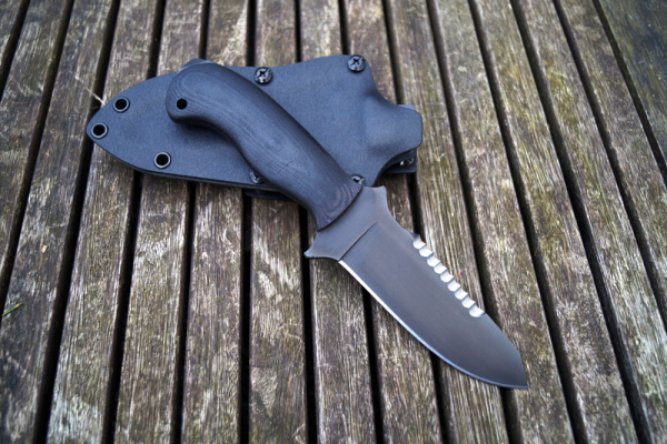 Winkler Knives Utility Crusher Black Laminate