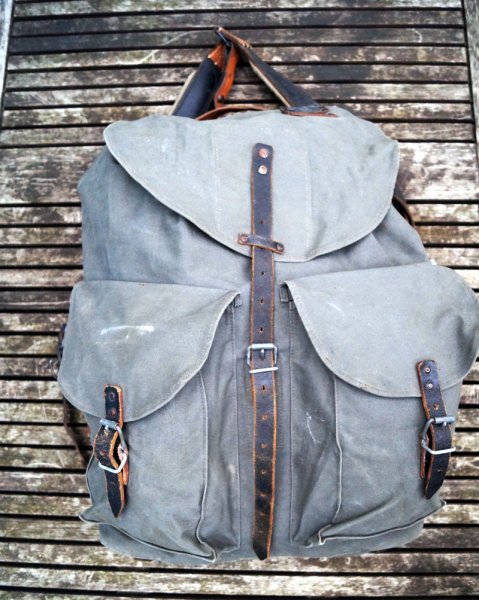 Rucksack öster. Bundesheer gebraucht mit Schultergurten, Y-Riemen