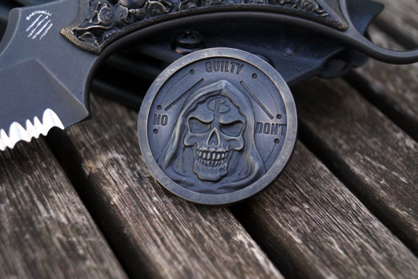 Bastinelli Knives Bronze Coin