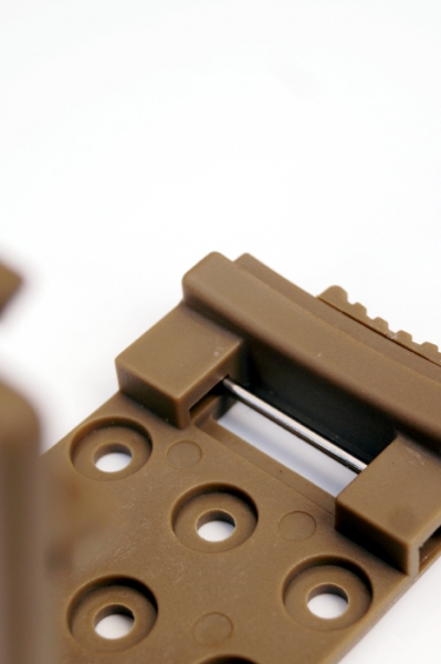 Tragesystem m. Security Lock u. Winkelverstellung Desert (TekLok Tac-Clip)