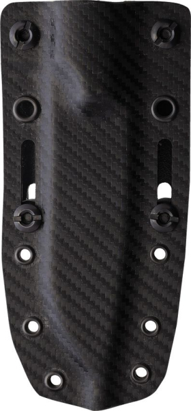 Dawson Knives Contractor Monsoon Finish Blk/Red Magna