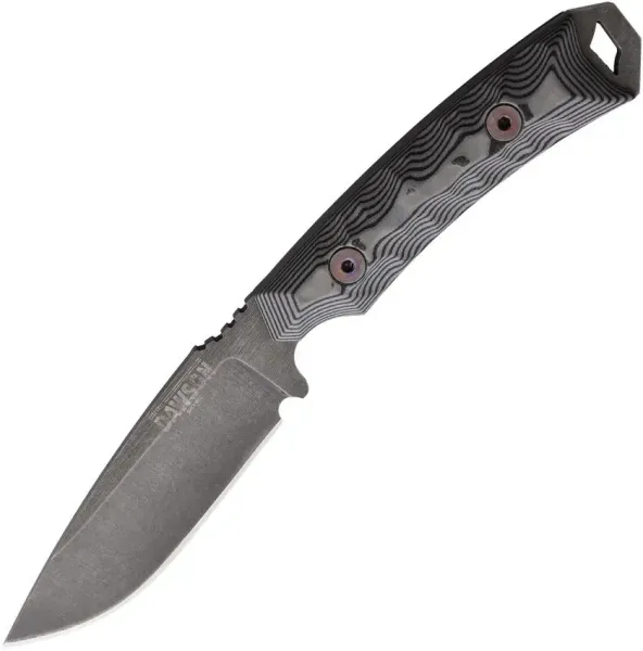 Dawson Knives Contractor Fixed Blade Gry/Blk