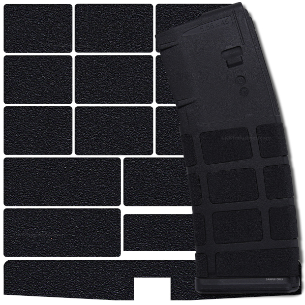 EDC Wrap™ Klebefolie Kit PMAG MatchGrip gummiert Black AR15 M4