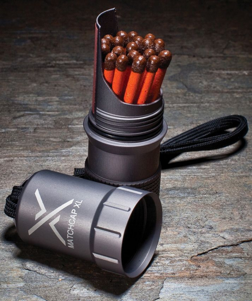 Exotac MATCHCAP XL - Gunmetal